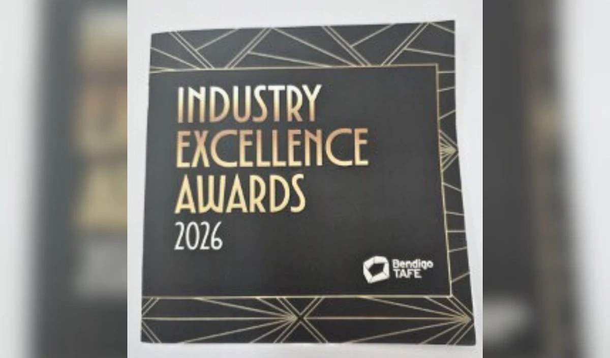 Thumbnail for Celebrating Success: Benaiah Nicolson Wins Apprentice of the Year at the Bendigo TAFE Industry Excellence Awards 2026